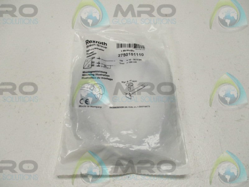 REXROTH 2750151110 SENSOR * NEW IN FACTORY BAG *