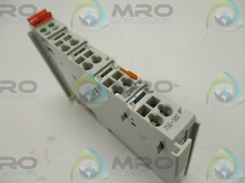 WAGO 750-502 DIGITAL OUTPUT MODULE 2-CHANNEL  UNMP