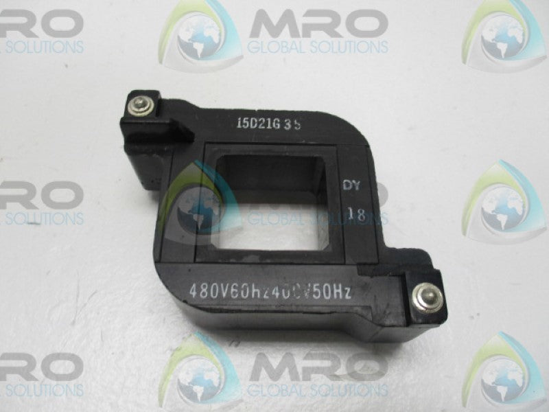 GENERAL ELECTRIC 15D21G35 COIL 480V (AS PICTURED)  NSNP