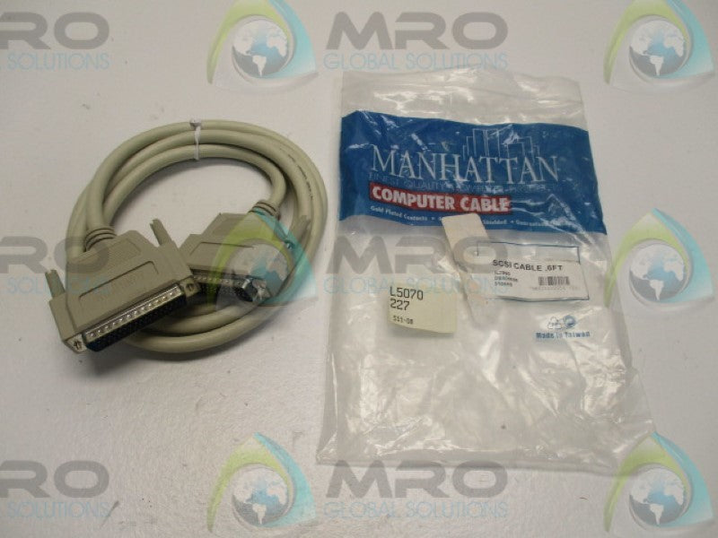 MANHATTAN IL2990 DB50M/M SCSI CABLE 6FT  NSMP