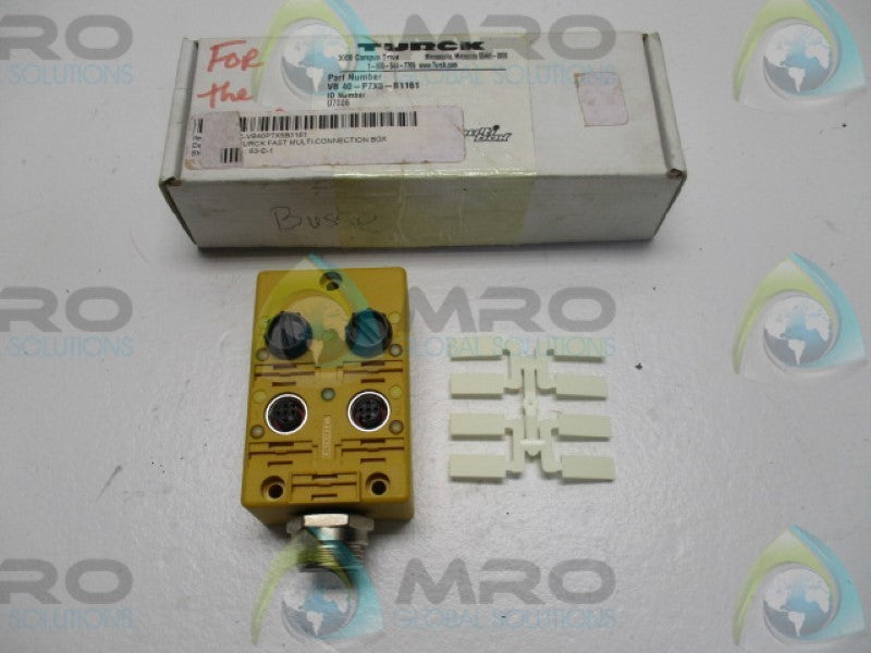 TURCK VB40-P7X5-B1161 JUNCTION BOX 4-PORT  NSMP
