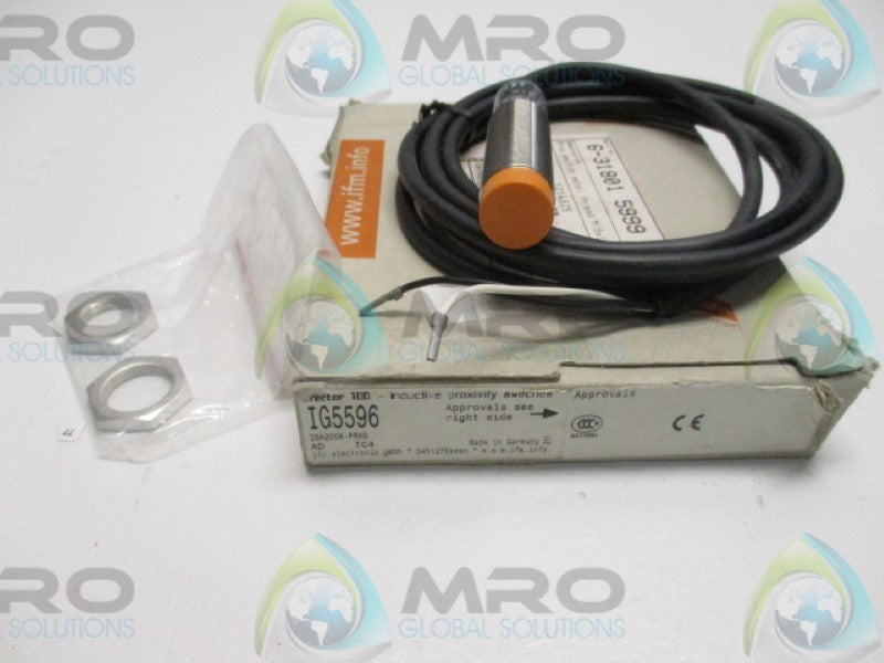 IFM EFECTOR IG5596 INDUCTIVE SENSOR  NSMP