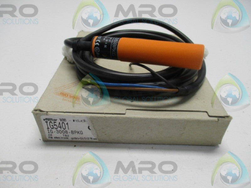 IFM EFECTOR IG5401 INDUCTIVE SENSOR  NSMP