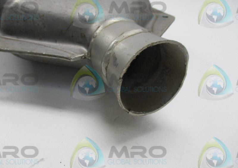 ZEUNA-AUGSBURG 8104783627 SE4987 EXHAUST MUFFLER (CUT)  UNMP