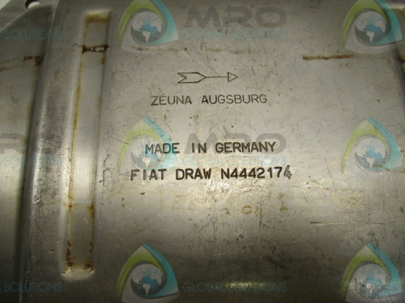 ZEUNA-AUGSBURG SE4987-116 EXHAUST MUFFLER (CUT)  NSNP