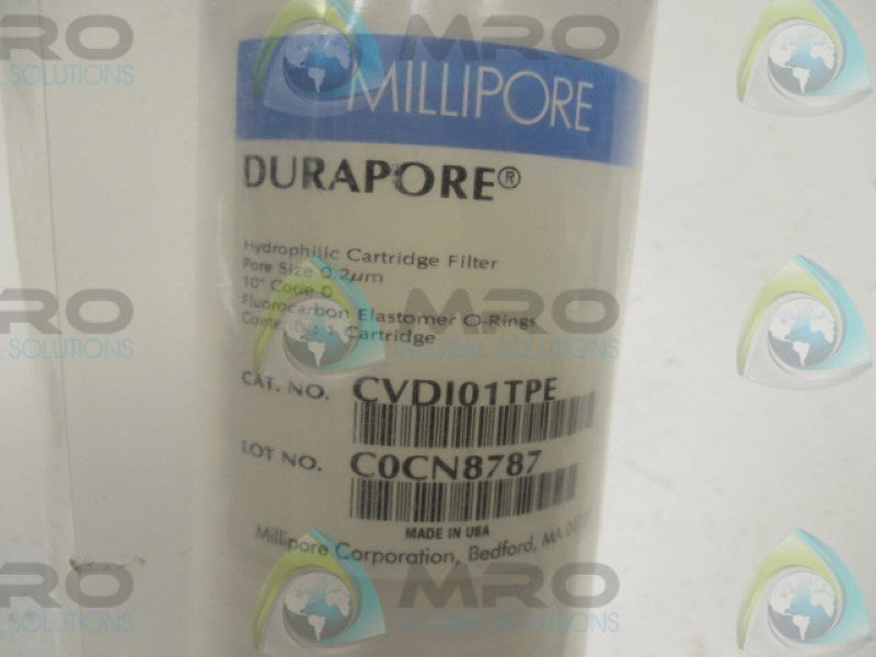 MILLIPORE CVDI01TPE HYDROPHILIC CARTRIDGE FILTER * NEW IN FACTORY BAG *