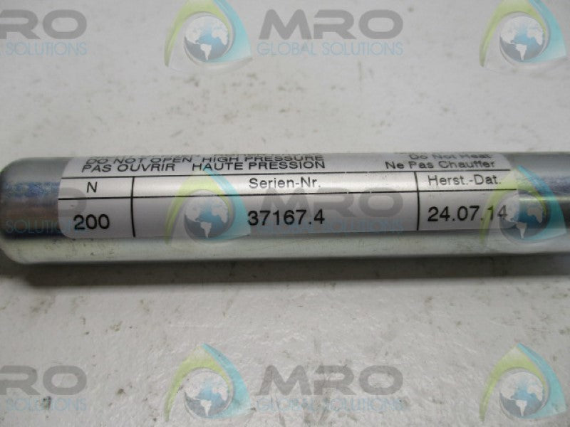 FOCKE 37167.4 200N STAINLESS STEEL GAS SPRING  NSNP
