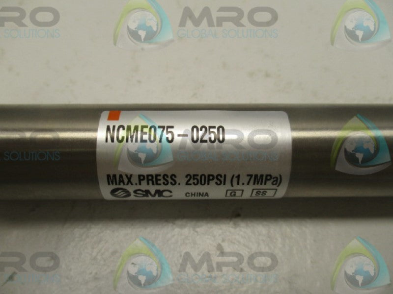 SMC NCME075-0250  AIR CYLINDER  NSNP NO NO BOX