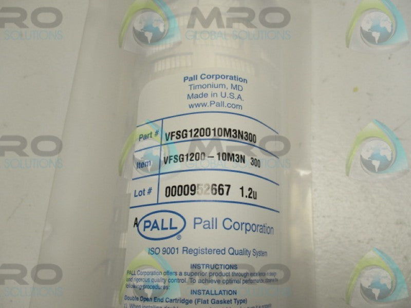 PALL VFSG120010M3N300 FILTER  NSMP
