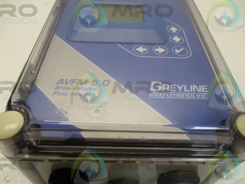 GREYLINE INSTRUMENTS AVFM5.0 AREA-VELOCITY FLOW METER  UNMP