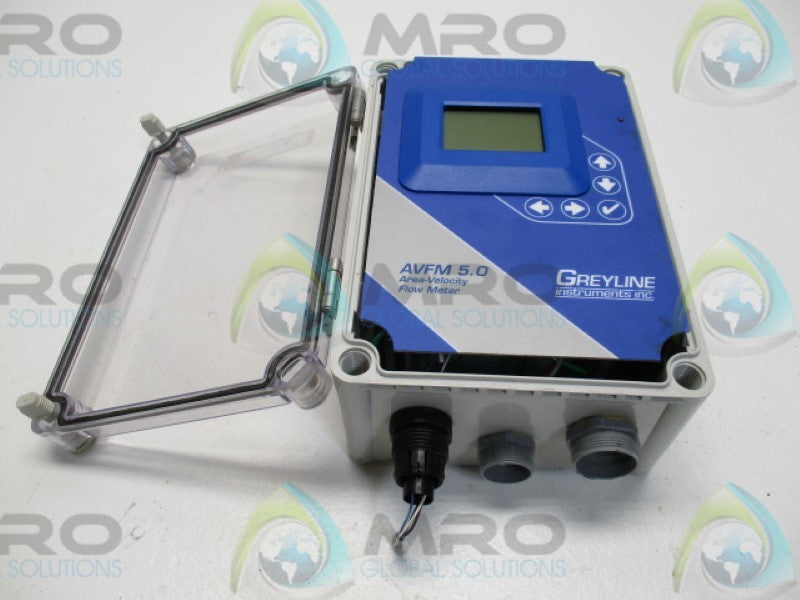 GREYLINE INSTRUMENTS AVFM5.0 AREA-VELOCITY FLOW METER  UNMP