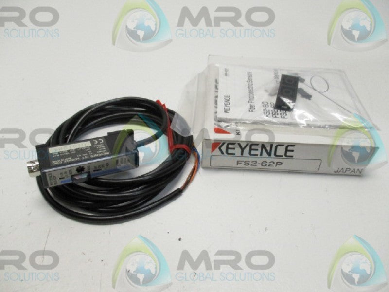KEYENCE FS2-62P AMPLIFIER FIBER CABLE   NSMP