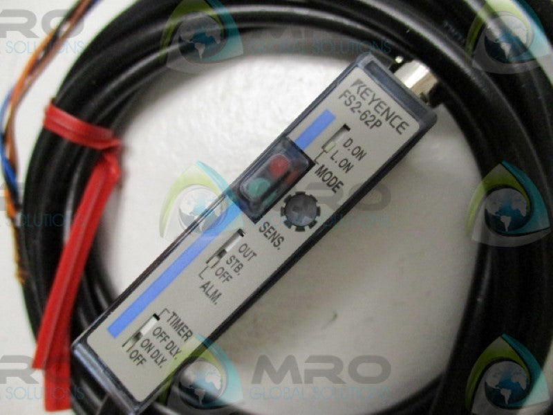 KEYENCE FS2-62P AMPLIFIER FIBER CABLE   NSMP