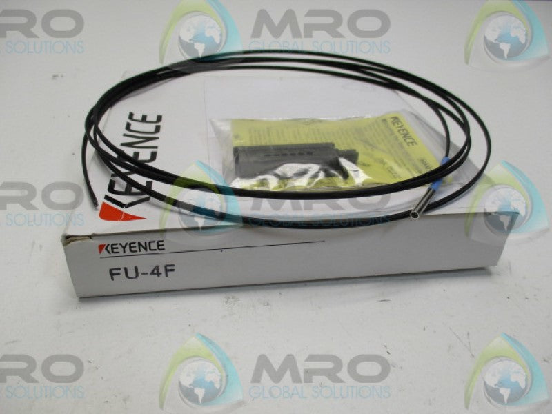 KEYENCE FU-4F FIBER OPTIC CABLE STANDARD PRECUT 2M * NEW IN BOX *