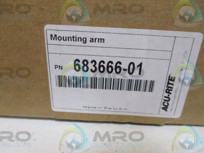 ACU-RITE 683666-01 MOUNTING ARM * NEW  IN BOX *