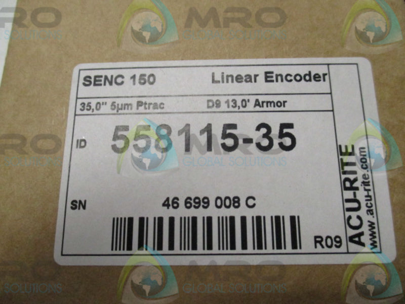 ACU-RITE 558115-35 LINEAR ENCODER * FACTORY SEALED *