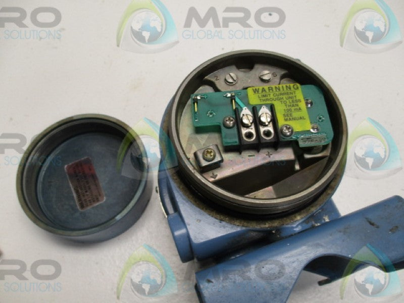ROSEMOUNT 3311DS1J1B1F1G3G4 PRESSUREE TRANSDUCER 3-15PSI 4-20MA  UNMP