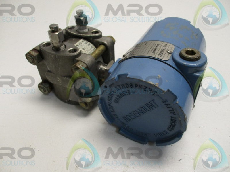 ROSEMOUNT 1151DP5S22 PRESSURE TRANSMITTER (AS PICTURED)  NSNP