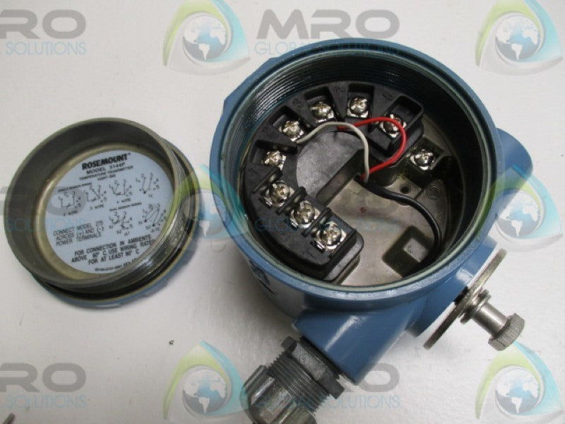ROSEMOUNT 3144PD1A1K585 TEMPERATURE TRANSMITTER 0-100 DEG. C  UNMP
