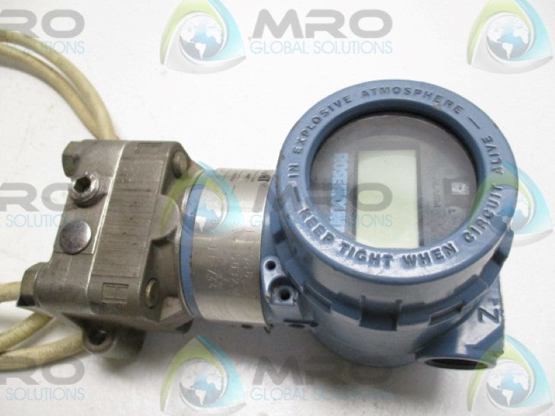 ROSEMOUNT CG4A22A1AS1B4E5M5 TRANSMITTER (AS PICTURED)  NSNP