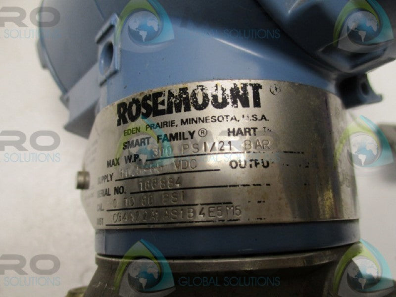 ROSEMOUNT CG4A22A1AS1B4E5M5 TRANSMITTER (AS PICTURED)  NSNP