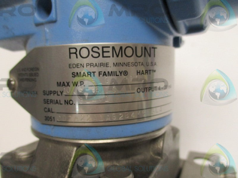 ROSEMOUNT 3051CD2A22A1AS2B4M5E5L4 TRANSMITTER (AS PICTURED)  NSNP