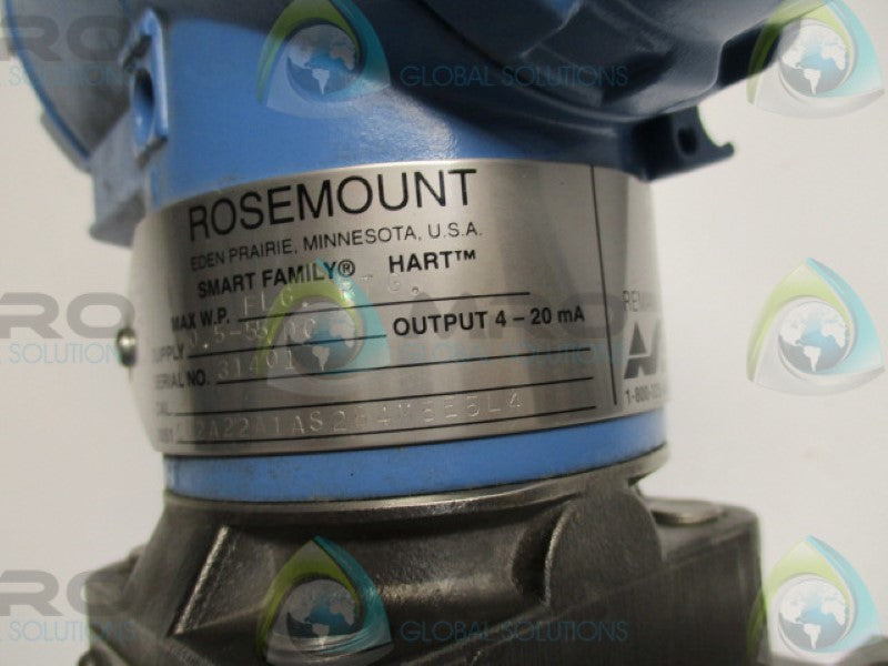 ROSEMOUNT 3051CD2A22A1AS2B4M5E5L4 TRANSMITTER (AS PICTURED)  NSNP