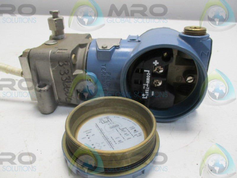 ROSEMOUNT 3051CD3A22A1AS1B4F5M5 TRANSMITTER 0-1000"H2O 275PSI  NSNP