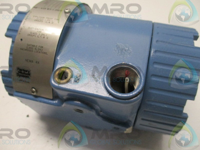 ROSEMOUNT 3311SS1A1B1E5 PRESSURE TRANSDUCER 3-15PSI 4-20MA  UNMP