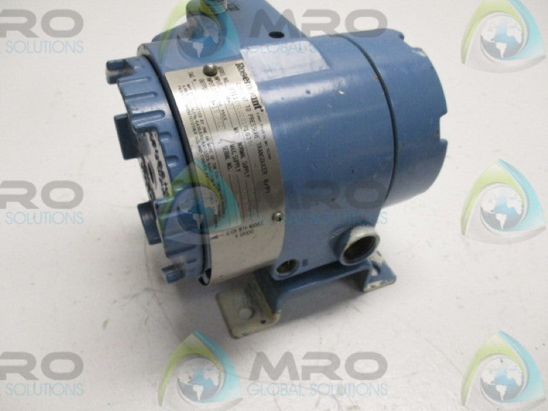 ROSEMOUNT 3311DS1J1B1F1G3G4 PRESSURE TRANSDUCER (AS PICTURED)  UNMP