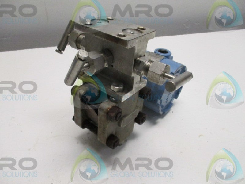 ROSEMOUNT 1151DP4S22 PRESSURE TRANSMITTER 0-108.4"H2O 200PSI  UNMP
