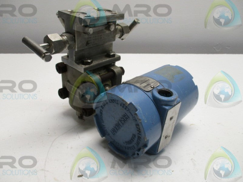 ROSEMOUNT 1151DP4S22 PRESSURE TRANSMITTER 0-108.4"H2O 200PSI  UNMP