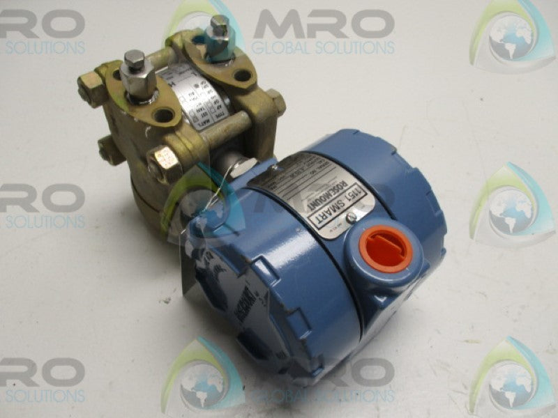 ROSEMOUNT 1151DP4S12 PRESSURE TRANSMITTER 0-100"H2O 2000PSI  NSNP