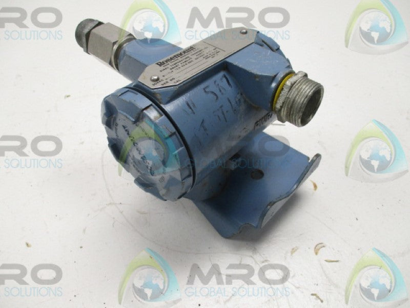 ROSEMOUNT 3044CA1 TEMPERATURE TRANSMITTER 0-220 DEGREE C  UNMP