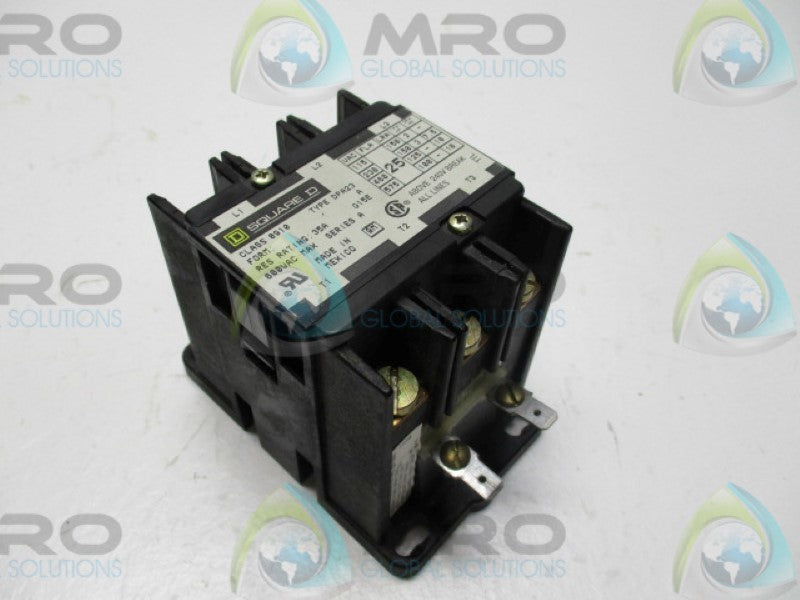 SQUARE D 8910-DPA23V02 SER.A CONTACTOR 120V * USED*