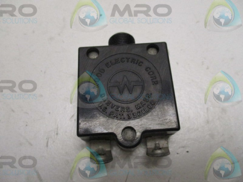 WOOD ELECTRIC 435-210-105 CIRCUIT BREAKER 10A UNMP
