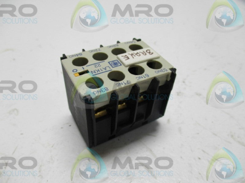 TELEMECANIQUE LA1KN22 AUXILIARY CONTACT  UNMP