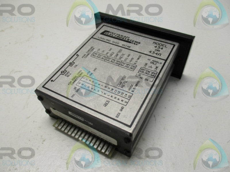 CINCINNATI ELECTROSYSTEMS 434-N12 DISPLAY PANEL METER 4-DIGIT  UNMP