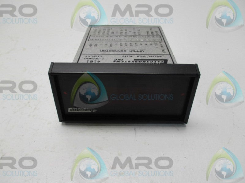CINCINNATI ELECTROSYSTEMS 4161-5-15-N12 DISPLAY PANEL METER  UNMP