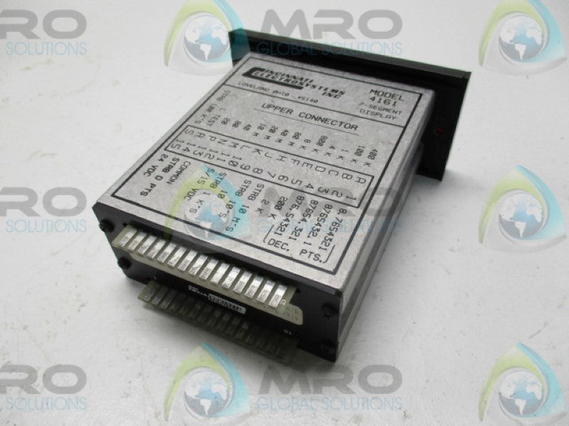 CINCINNATI ELECTROSYSTEMS 4161-5-15-N12 DISPLAY PANEL METER  UNMP