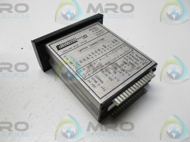 CINCINNATI ELECTROSYSTEMS 4161-5-15-+/- DISPLAY PANEL METER  UNMP