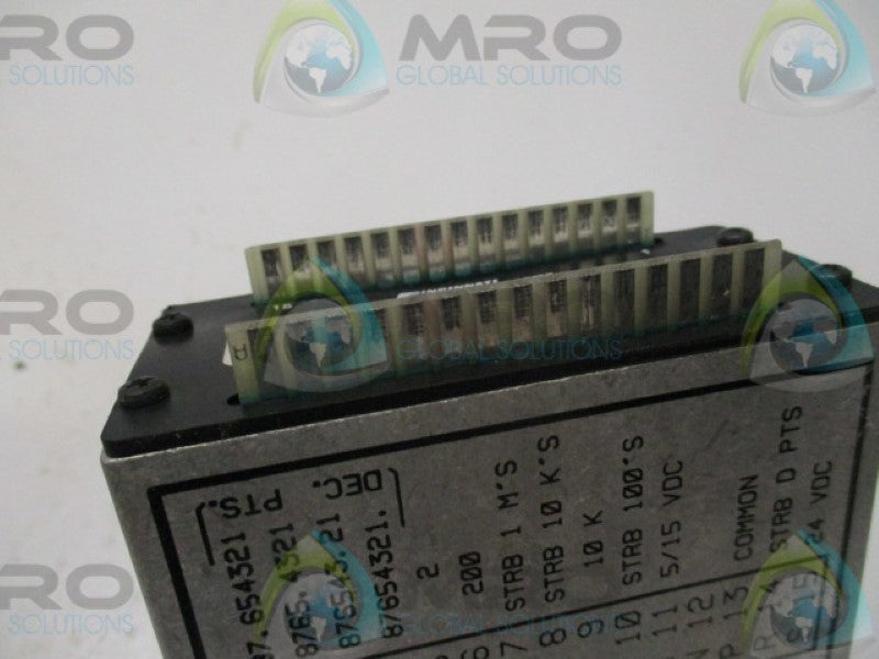 CINCINNATI ELECTROSYSTEMS 4161-5-15-+/- DISPLAY PANEL METER  UNMP