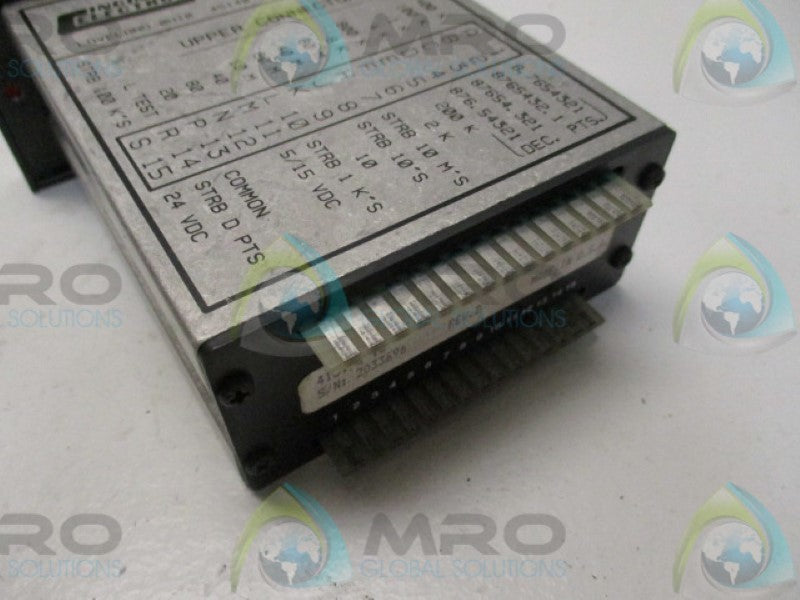 CINCINNATI ELECTROSYSTEMS 4161-5-15 DISPLAY PANEL METER 7-DIGIT  UNMP