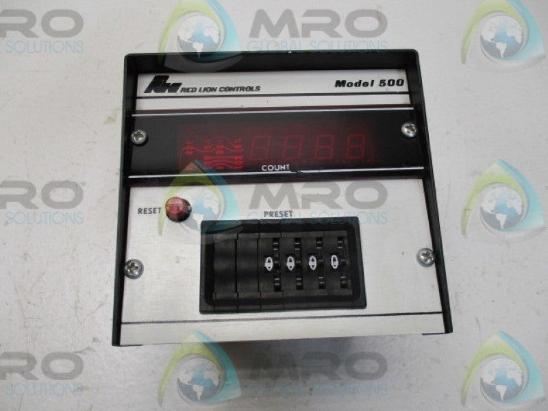 RED LION CONTROLS CA400-DU-4 DIGITAL ANALOG COUNTER 115VAC * USED*
