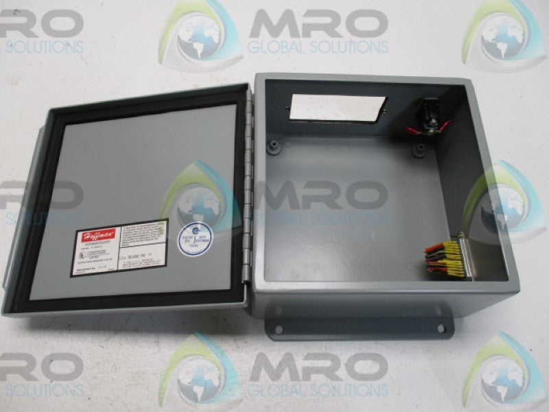 HOFFMAN A-808CH ENCLOSURE (AS PICTURED)  UNMP