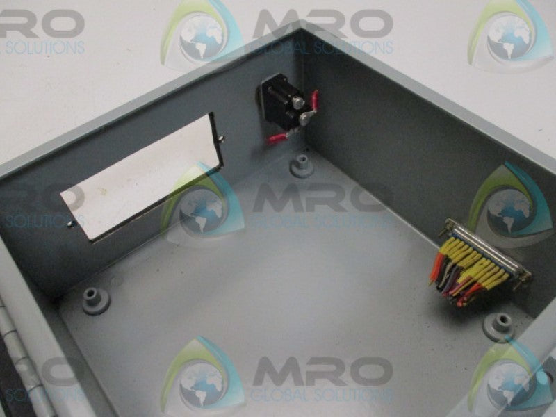 HOFFMAN A-808CH ENCLOSURE (AS PICTURED)  UNMP