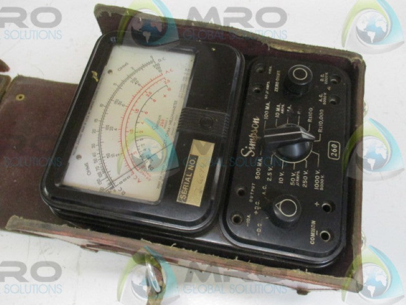 SIMPSON 260 SERIES 4 MULTIMETER UNMP