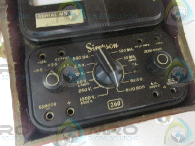 SIMPSON 260 SERIES 4 MULTIMETER UNMP