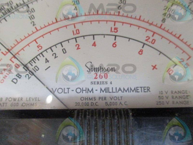 SIMPSON 260 SERIES 4 MULTIMETER UNMP