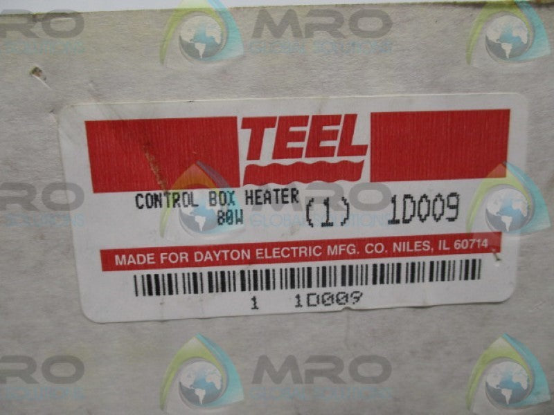 TEEL 1D009 CONTROL BOX HEATER 80W 120V * NEW IN BOX *